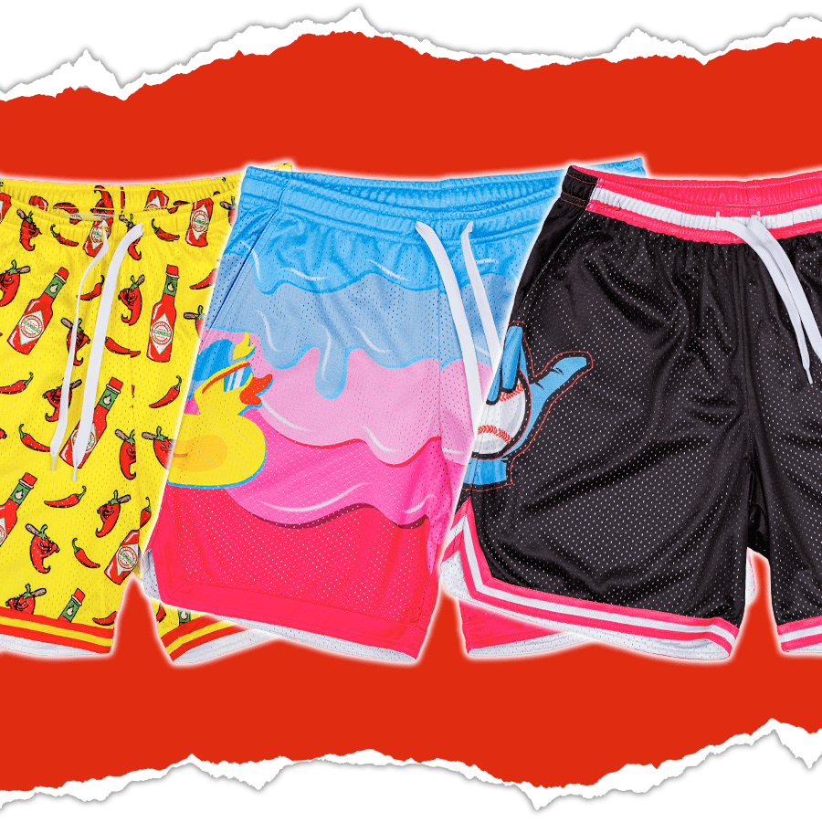 Seamhead Retro Mesh Shorts