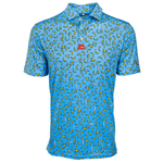 Nukes 'N Naners Bananas Baseball Lifestyle Golf Polo