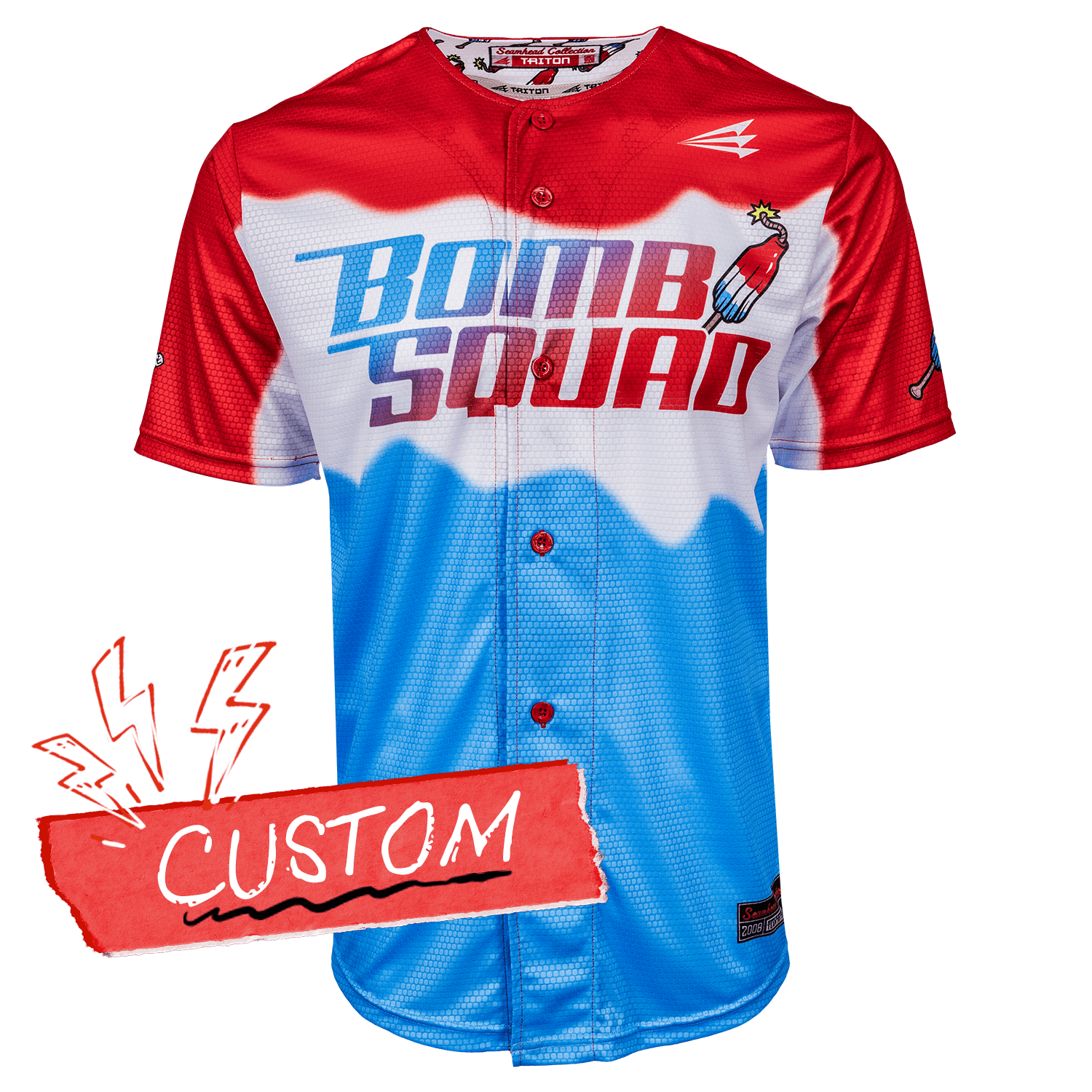Bomb Squad Bomb Pop Baseball Lifestyle Jersey