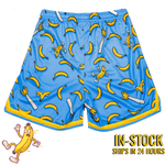 Bananas baseball shorts