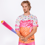 Ice cream baseball jersey custom