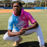 Cotton Candy Baseball Hoodie