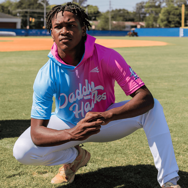 Cotton Candy Baseball Hoodie