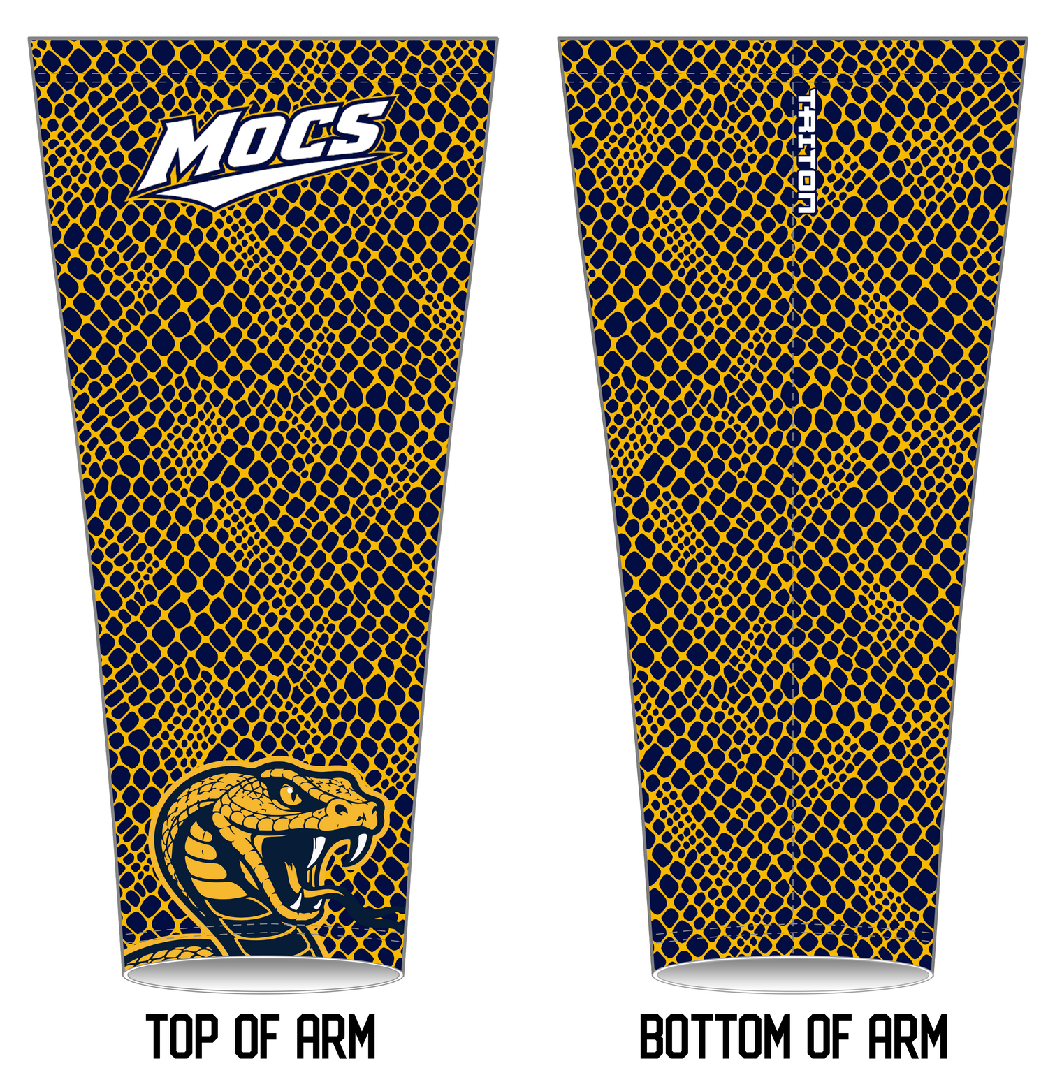 Montgomery Mocs Custom Arm Sleeve (Snakeskin)