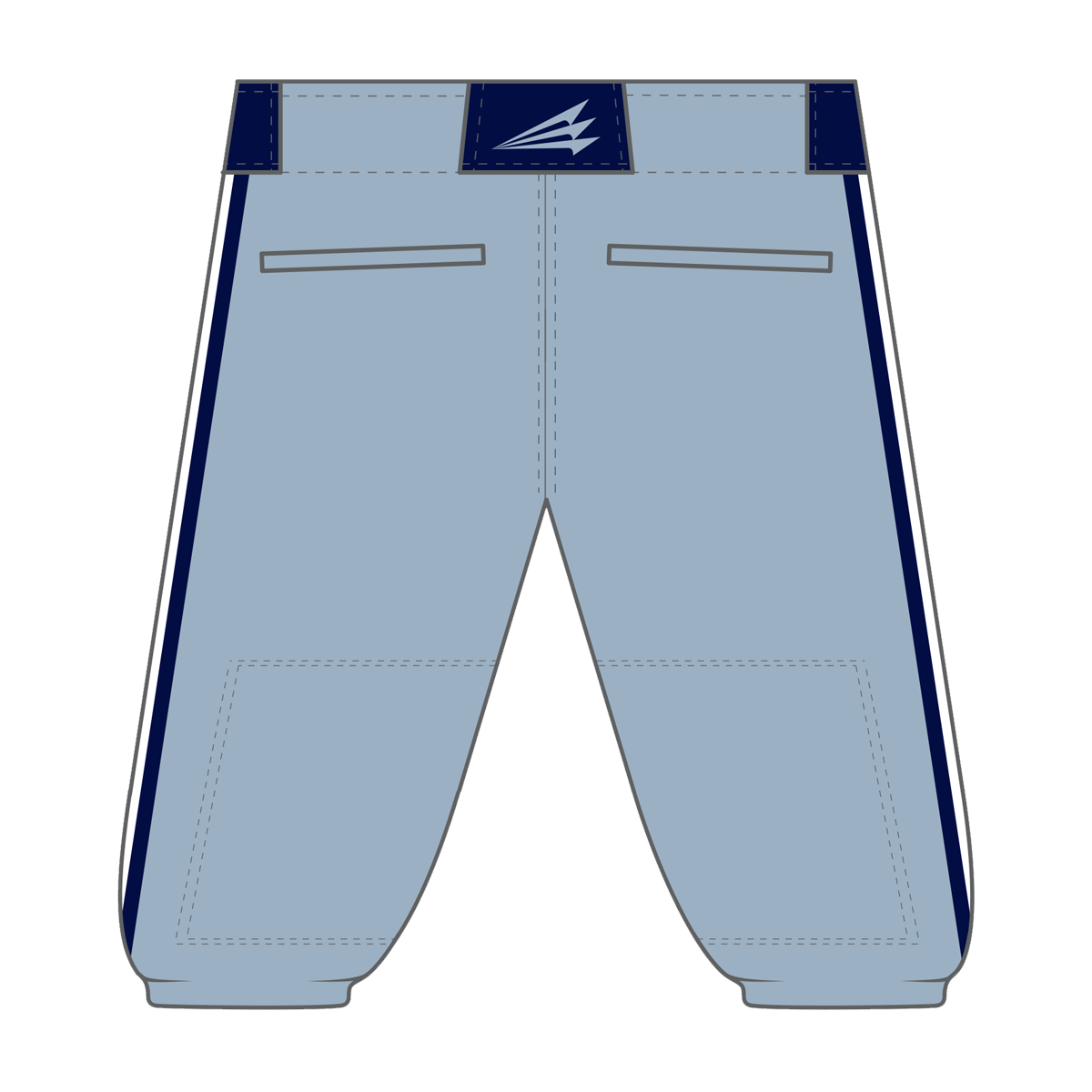 Blue Sox Sports Custom Knicker Baseball Pant