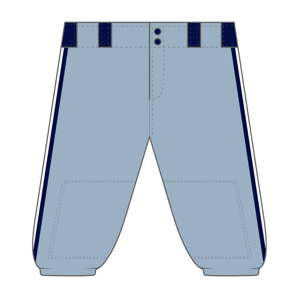 Blue Sox Sports Custom Knicker Baseball Pant