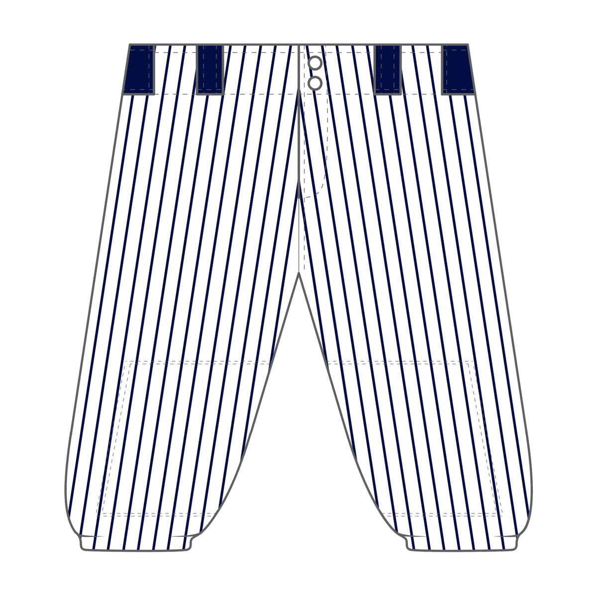 Blue Sox Sports Custom Knicker Baseball Pant