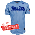 South Bend Blue Sox Custom Official Baseball Jersey