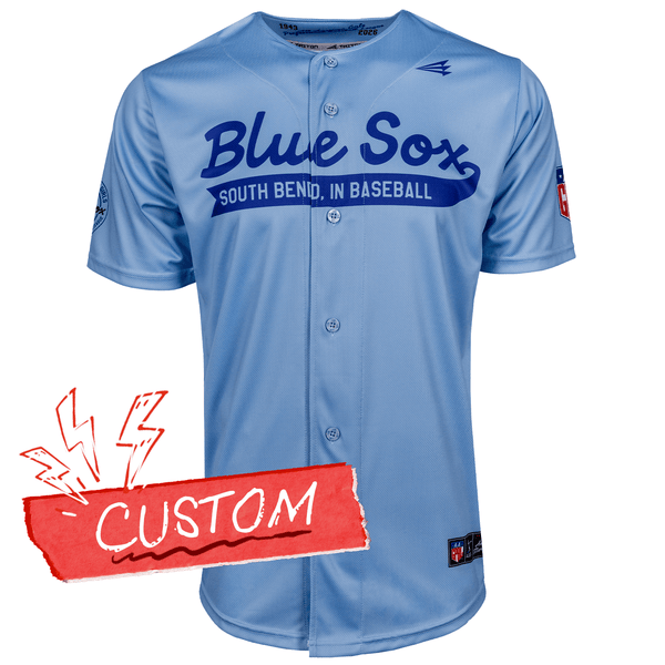South Bend Blue Sox Custom Official Baseball Jersey