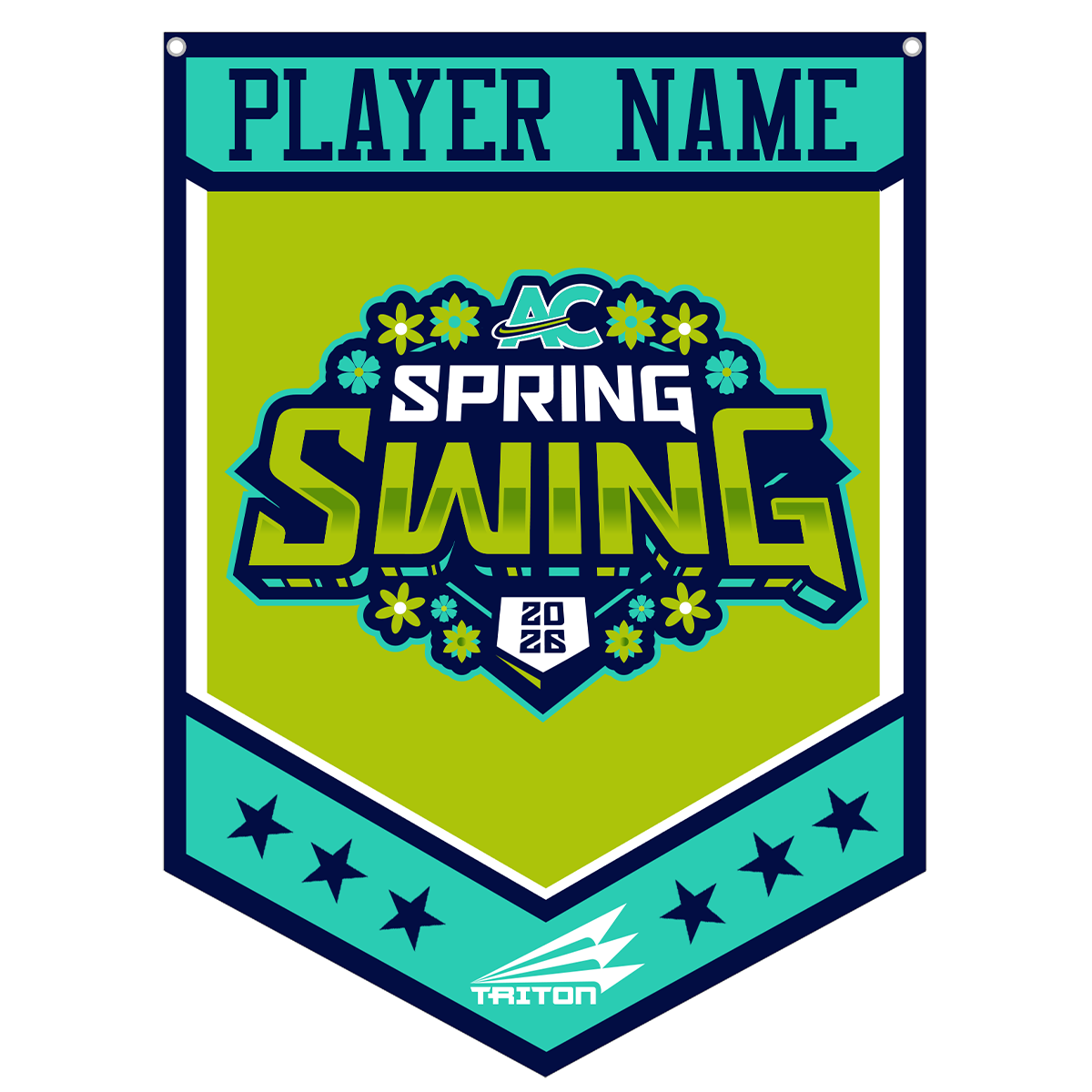 Spring Swing Custom Banner