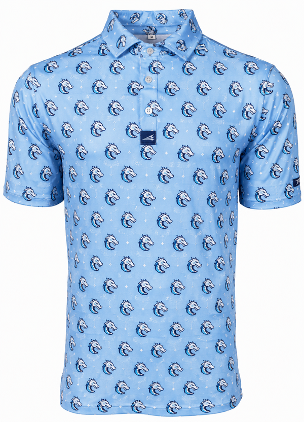 Ice Dragons Custom Men's Golf Polo