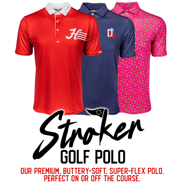 Ice Dragons Custom Men's Golf Polo