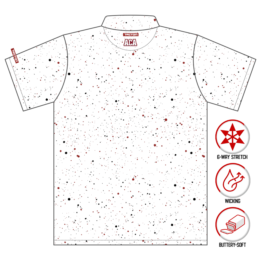 ACA Eagles Paint Splatter HyperMAX Golf Polo