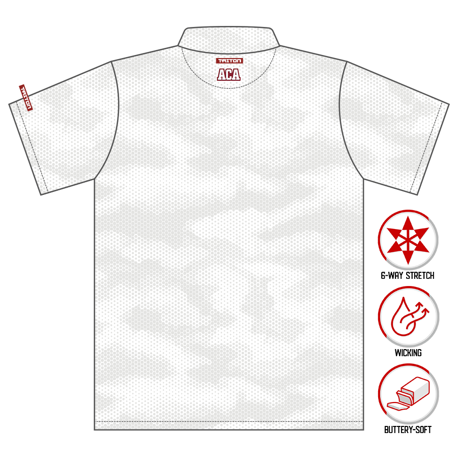 ACA Eagles HexaCamo HyperMAX Golf Polo