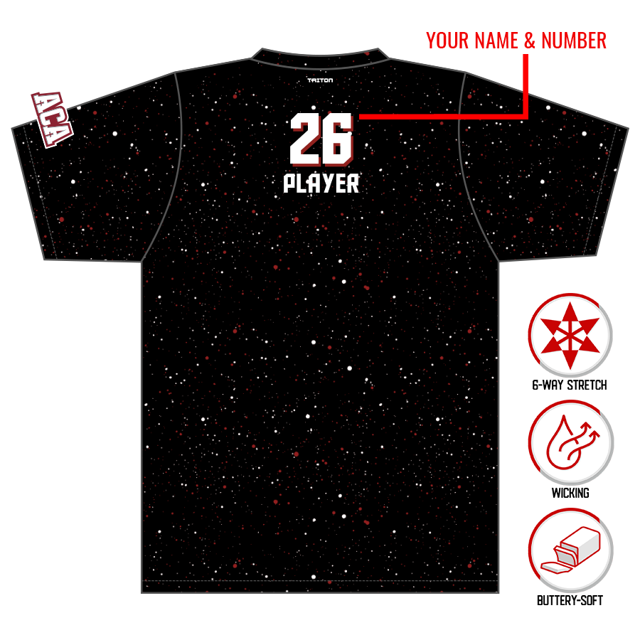 ACA Football Paint Splatter HyperMAX Tee