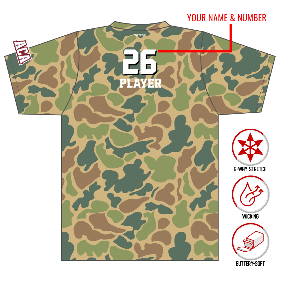 ACA Football Duck Camo HyperMAX Tee
