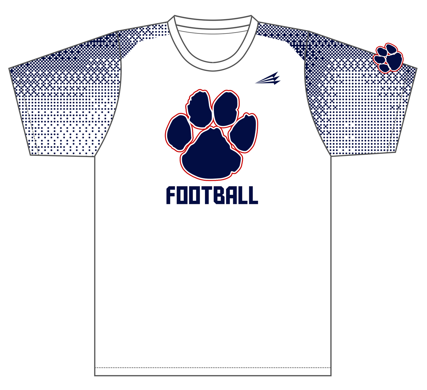 Trinity Flag Football Custom HyperMAX Shirt