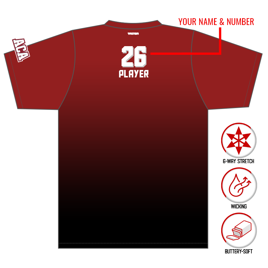 ACA Football Gradient HyperMAX Tee