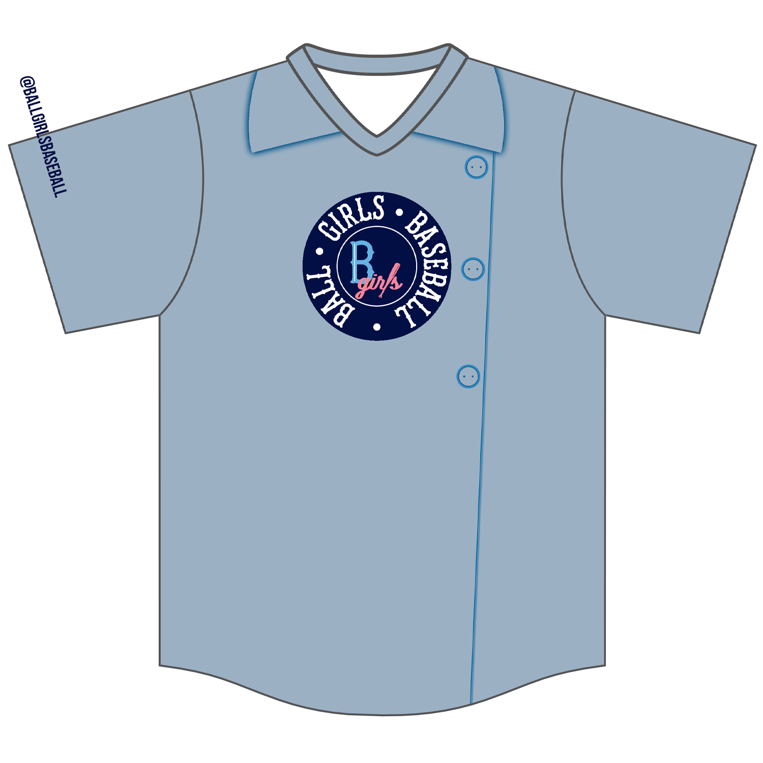 Ball Girls Custom Baseball Jersey