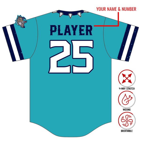 Triton Muddogs Custom HexaFlex Baseball Jersey