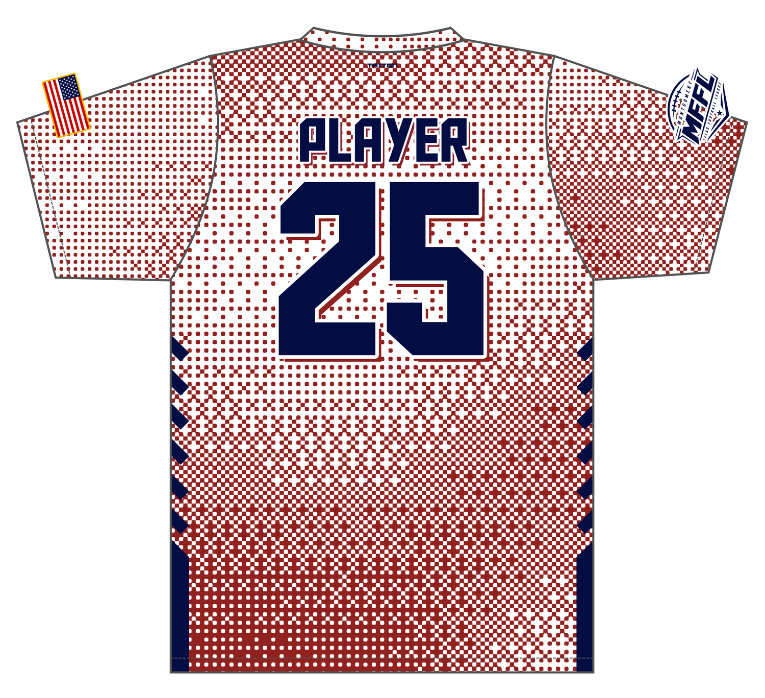 Montgomery Academy Flag Football Custom HyperMAX Jersey