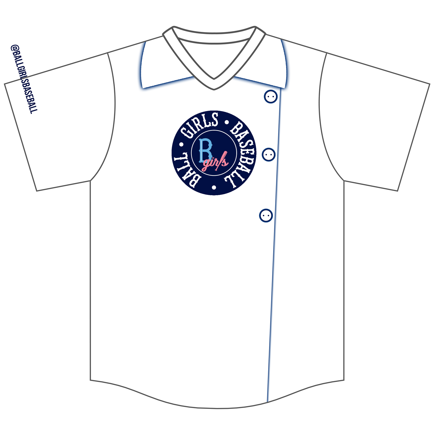 Ball Girls Custom Baseball Jersey