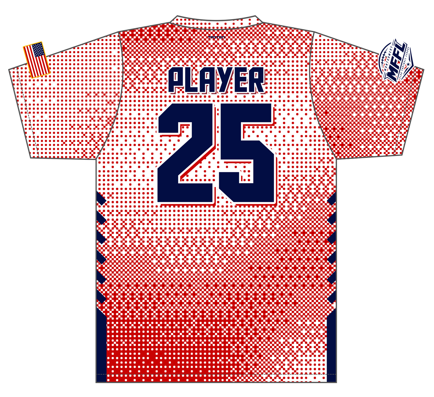 Pike Road Flag Football Custom HyperMAX Jersey