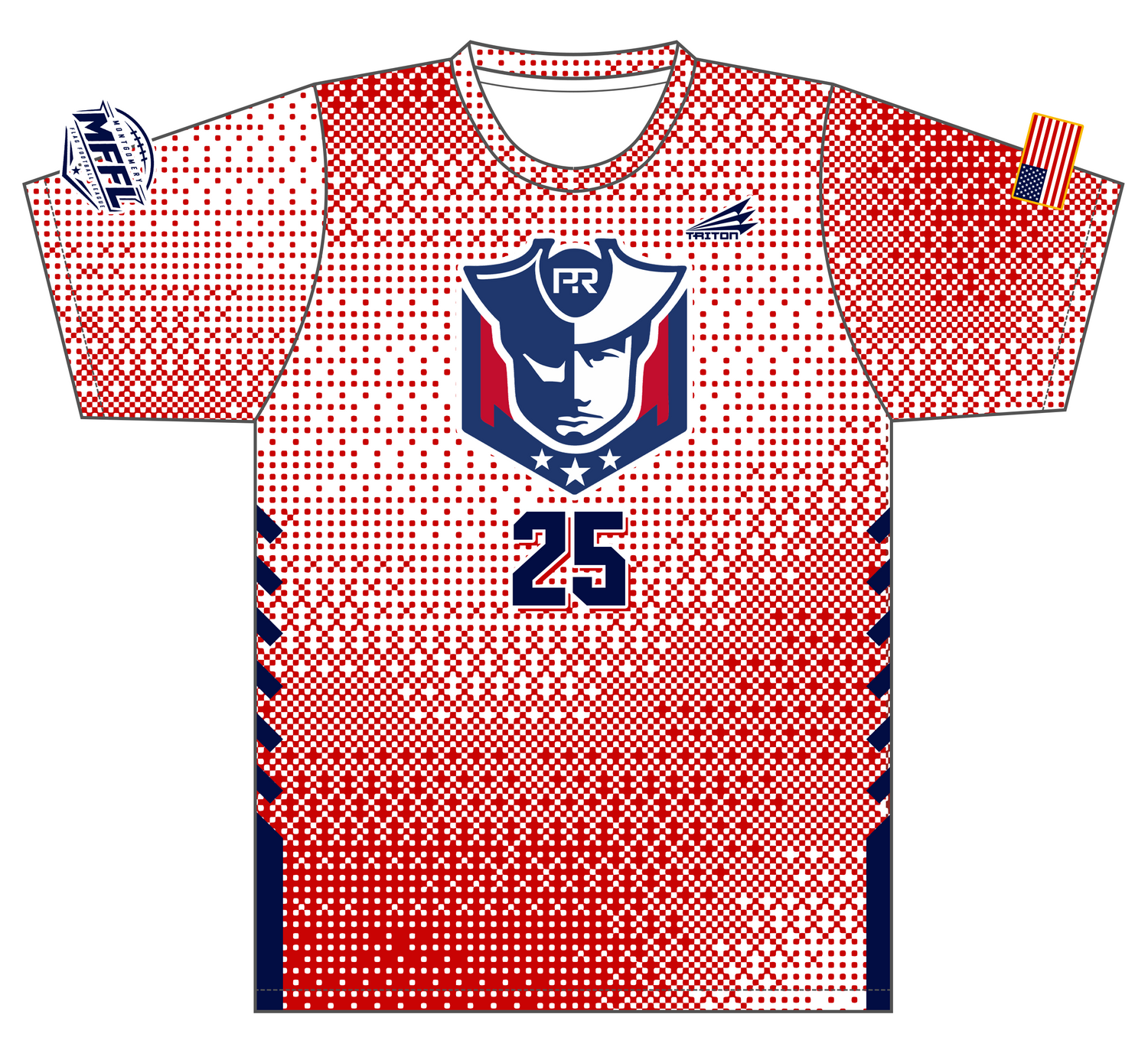 Pike Road Flag Football Custom HyperMAX Jersey