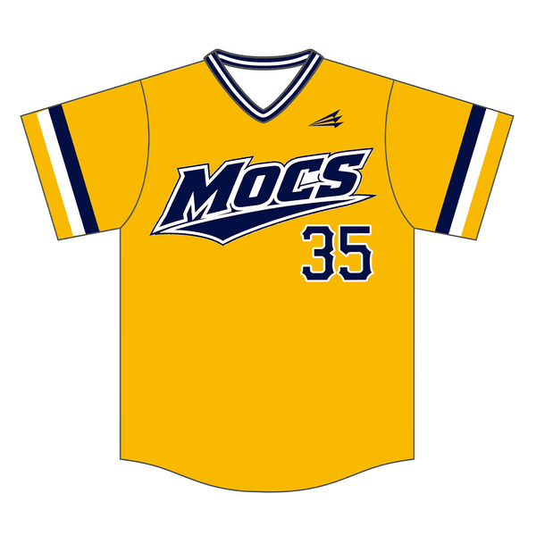 Montgomery Mocs Custom HexaFlex Baseball Jersey