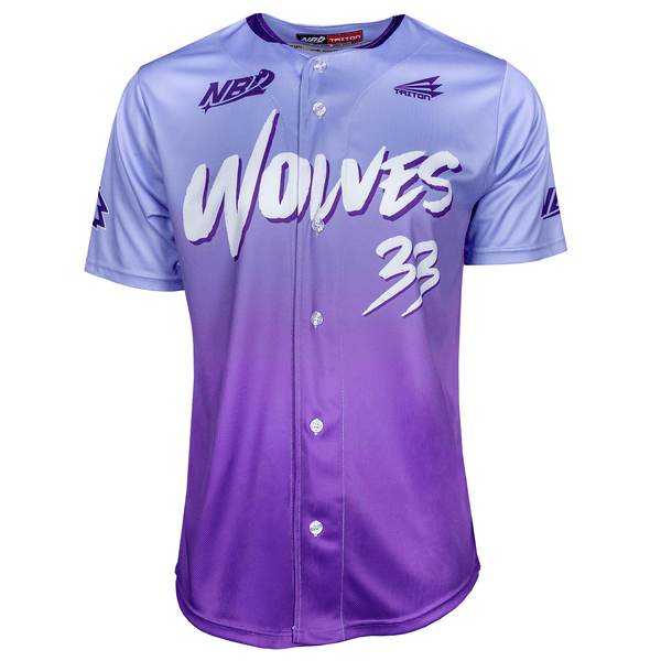 NBL Wolves Authentic Custom Blitzball Jersey