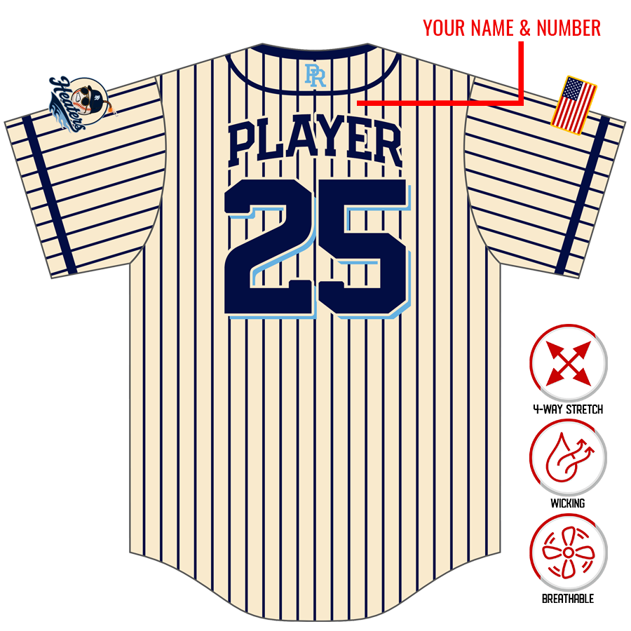 Pike Road Heaters Custom HexaFlex Baseball Jersey