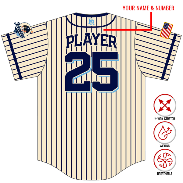 Pike Road Heaters Custom HexaFlex Baseball Jersey
