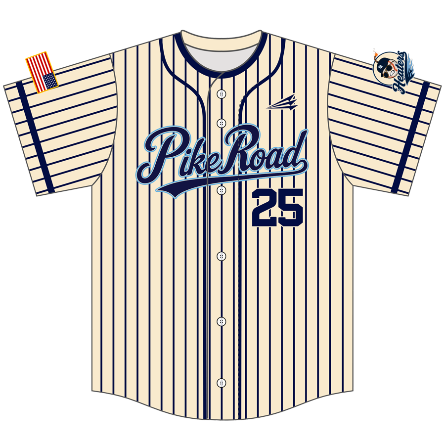 Pike Road Heaters Custom HexaFlex Baseball Jersey