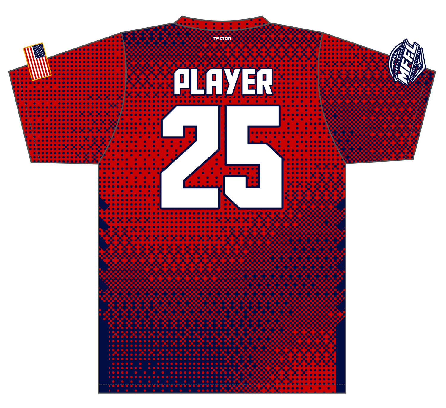 Trinity Flag Football Custom HyperMAX Jersey
