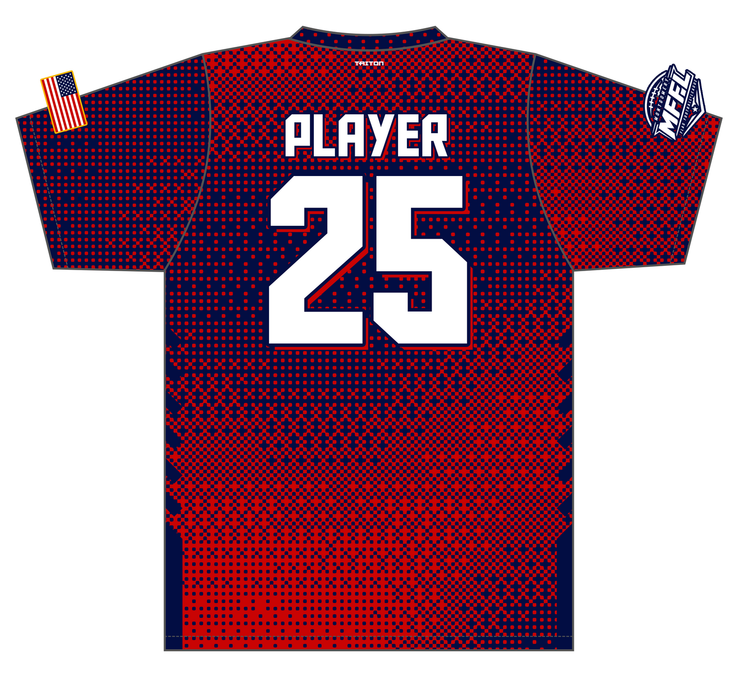 Trinity Flag Football Custom HyperMAX Jersey