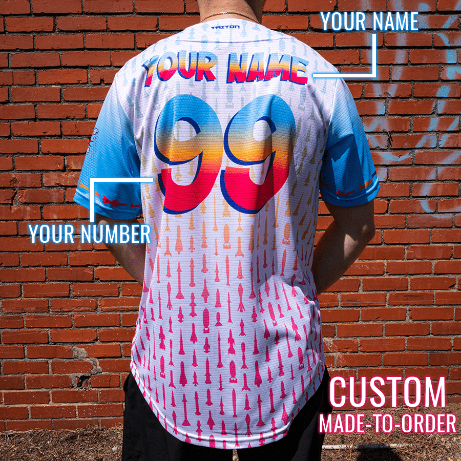 Piss Missile baseball jersey custom