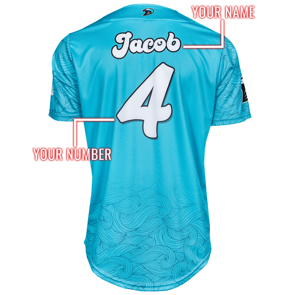 NBL Riptides Authentic Custom Blitzball Jersey