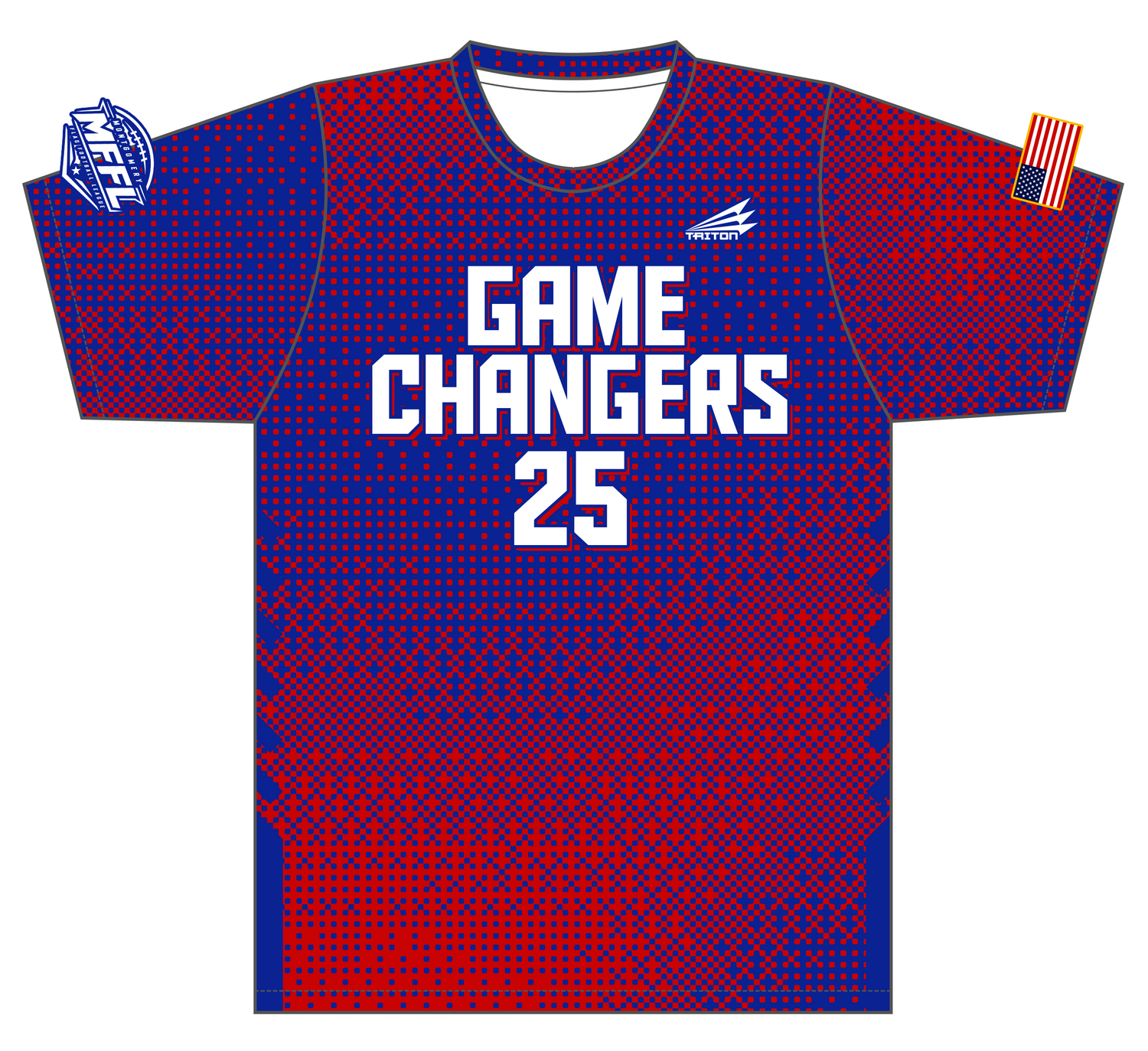 Game Changers Flag Football Custom HyperMAX Jersey