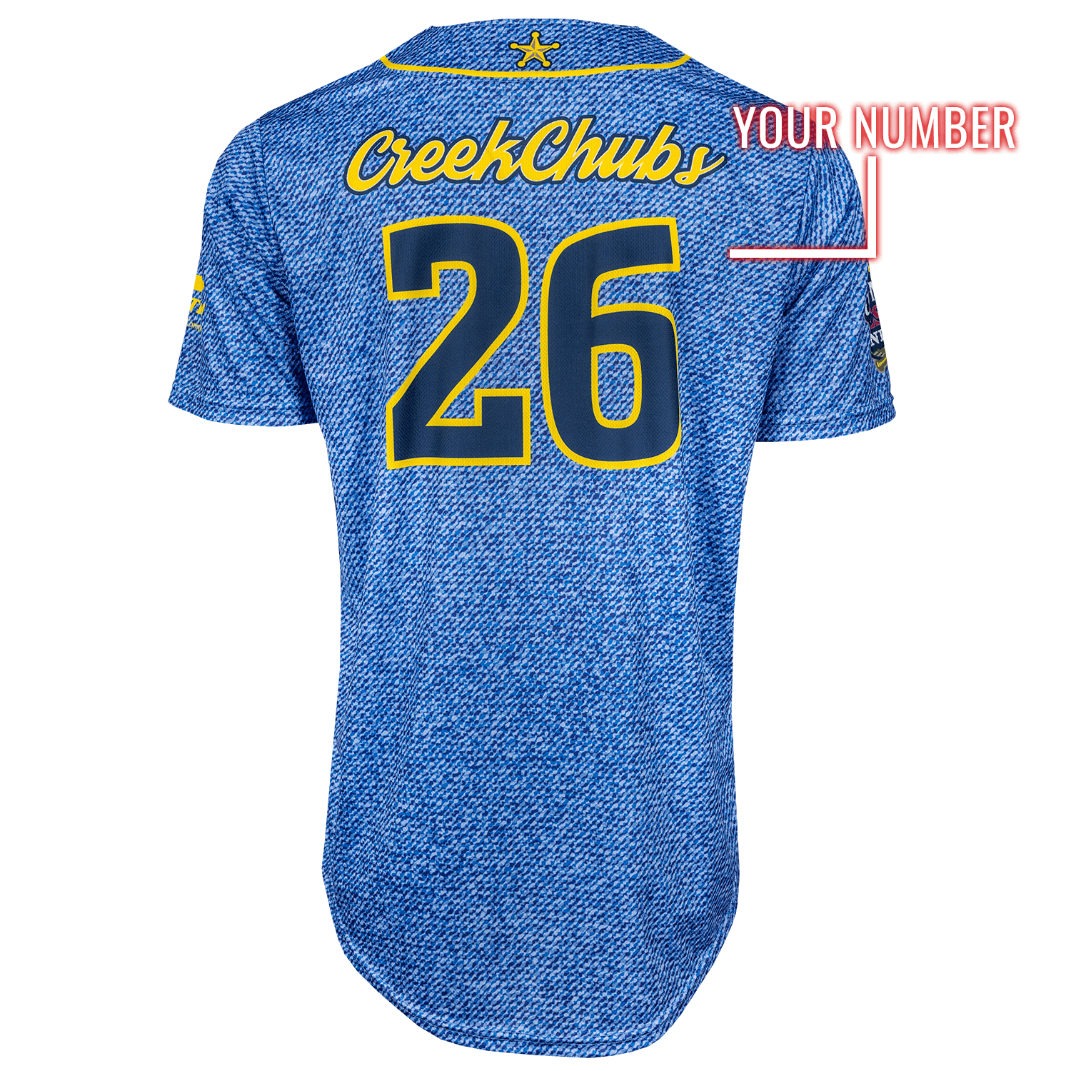 Creek Chubs Country and Western Night Custom Baseball Jersey