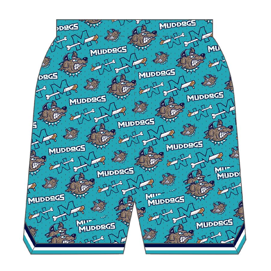 Triton Muddogs Custom Retro Mesh Shorts