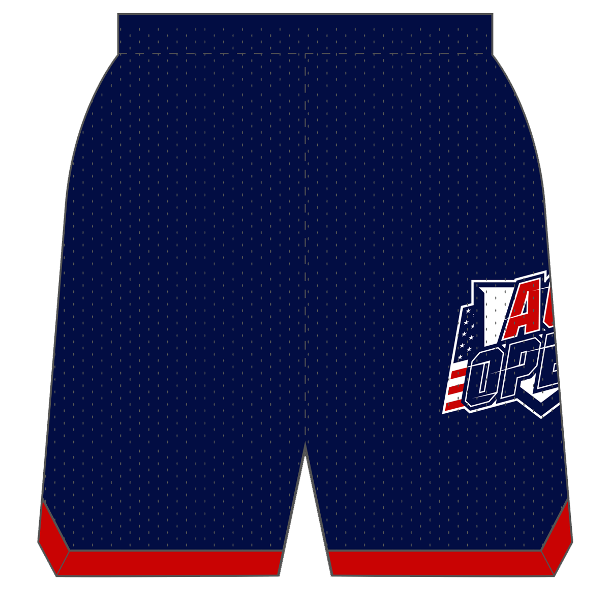 AC Open Custom Retro Mesh Shorts
