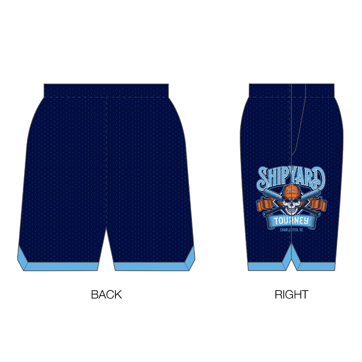 Shipyard Tourney Custom Retro Mesh Shorts