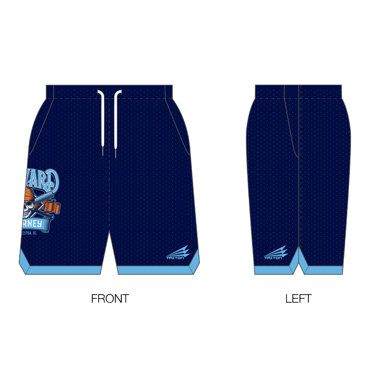 Shipyard Tourney Custom Retro Mesh Shorts