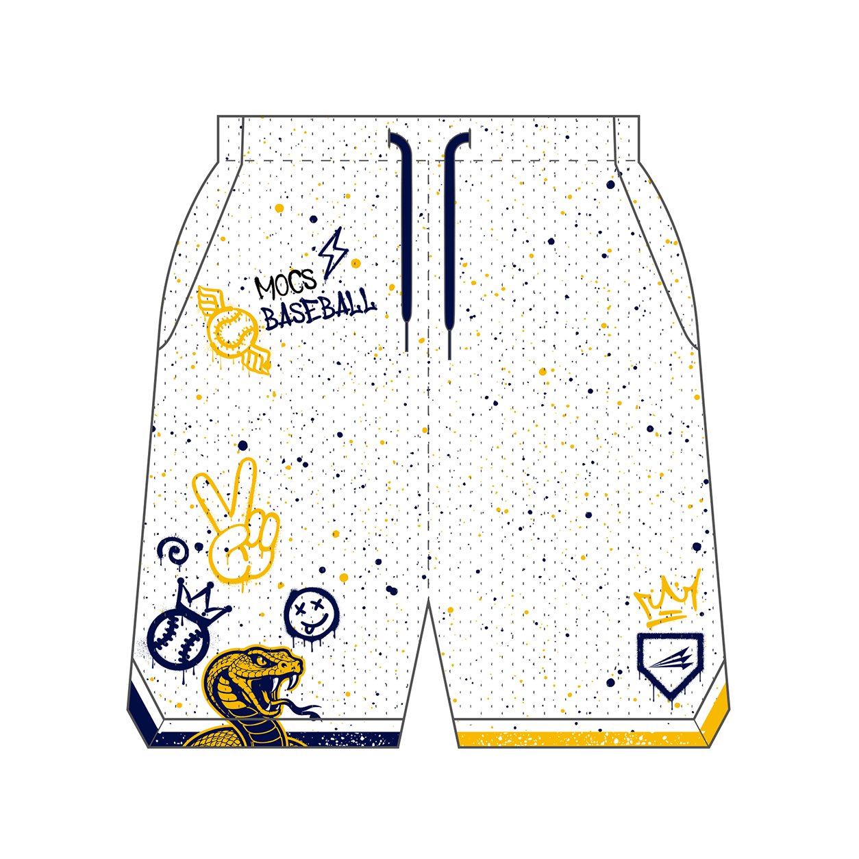 Montgomery Mocs Custom Retro Mesh Shorts