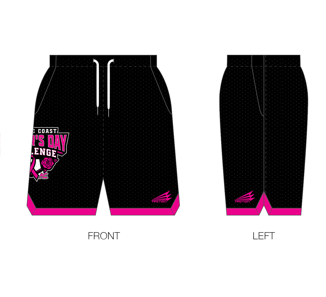Mother's Day Challenge Custom Retro Mesh Shorts