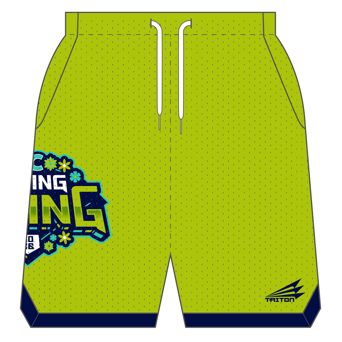 Spring Swing Custom Retro Mesh Shorts