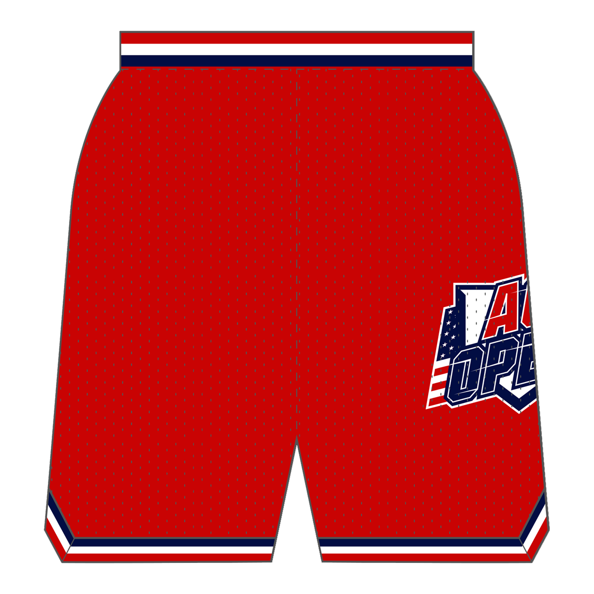 AC Open Custom Retro Mesh Shorts