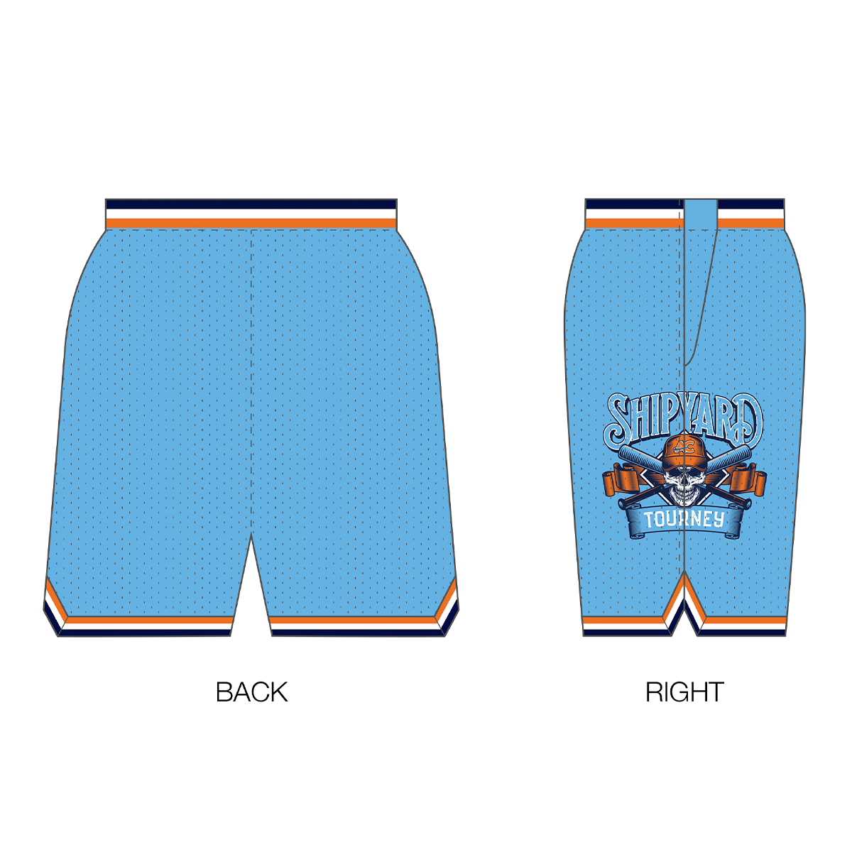 Shipyard Tourney Custom Retro Mesh Shorts