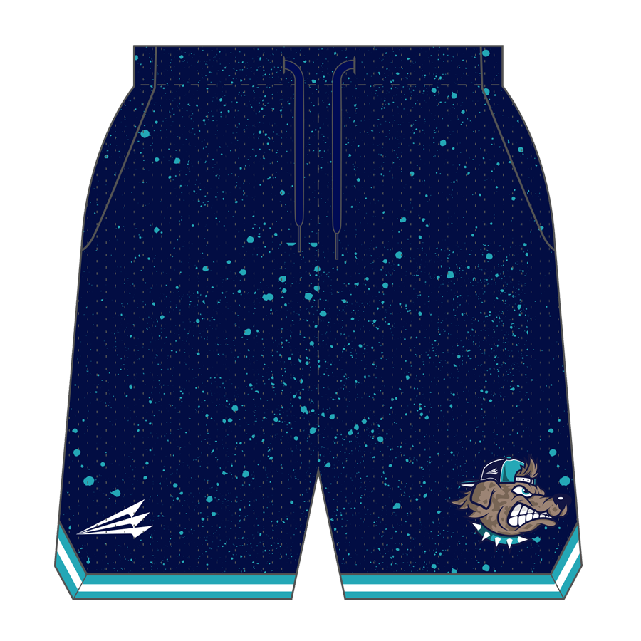 Triton Muddogs Custom Retro Mesh Shorts
