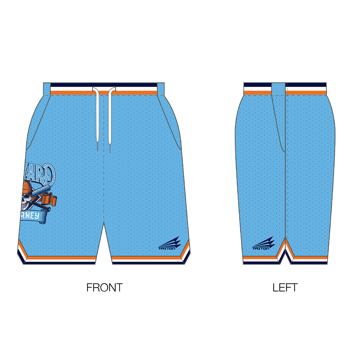 Shipyard Tourney Custom Retro Mesh Shorts